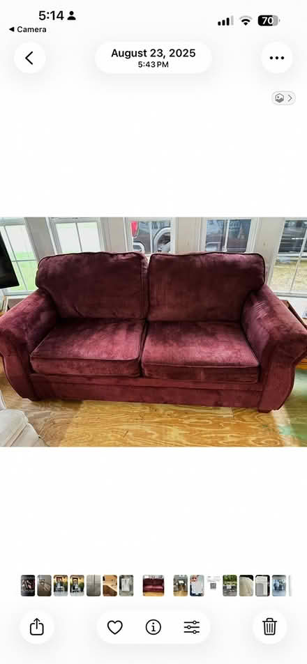 Photo of free sleeper sofa (Silver Lake) #1