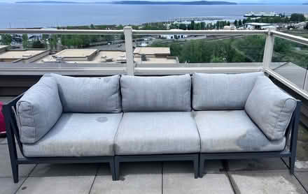 Photo of free Patio couch (Point Edwards Edmonds WA) #1