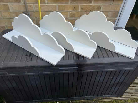 Photo of free 3x cloud book shelves 55x12cm (ME1) #1
