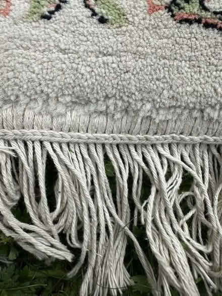 Photo of free Large Cream, Pink and Green Rug 3m x 3.95m - Needs Cleaning (Willesden Green NW10) #3