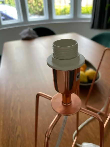 Photo of free Pair of copper table lamps (Wollaton NG9) #3