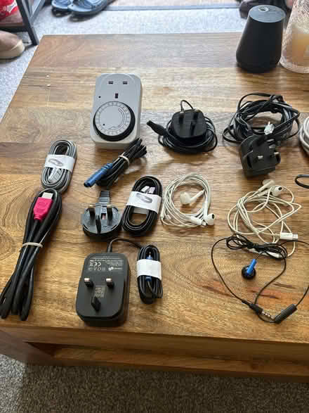 Photo of free assortment of various cables (WF12 Chickenley / Dewsbury.) #1