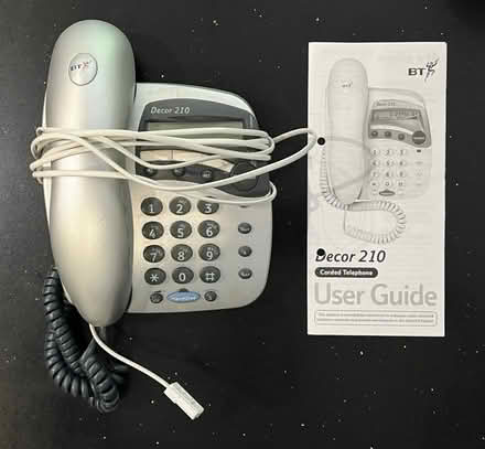 Photo of free BT Decor 210 landline telephone (West Common AL5) #1