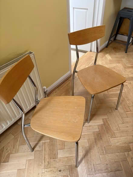 Photo of free Two Dining Chairs (Lye Valley OX3) #1