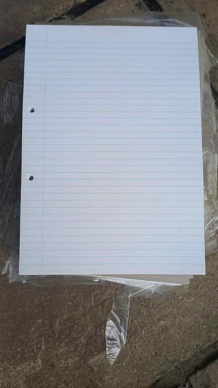 Photo of free 20x A4 lined pads of paper (Central Letchworth) #2