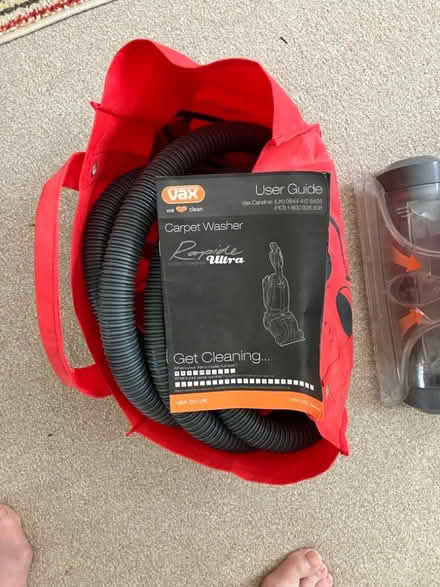 Photo of free Vax Rapide Ultra Carpet Cleaner (Wivenhoe CO7) #2