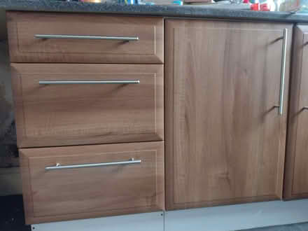 Photo of free Kitchen doors & cupboard (Gorse Hill M32) #2