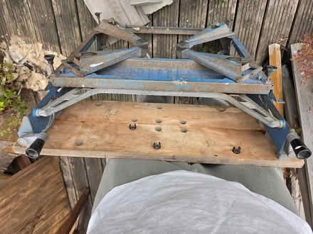 Photo of free Old school foldable workbench (Sidcup DA15) #2