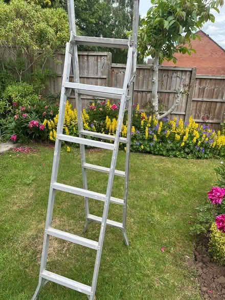 Photo of free Three way ladder - used (Thurmaston LE4) #4