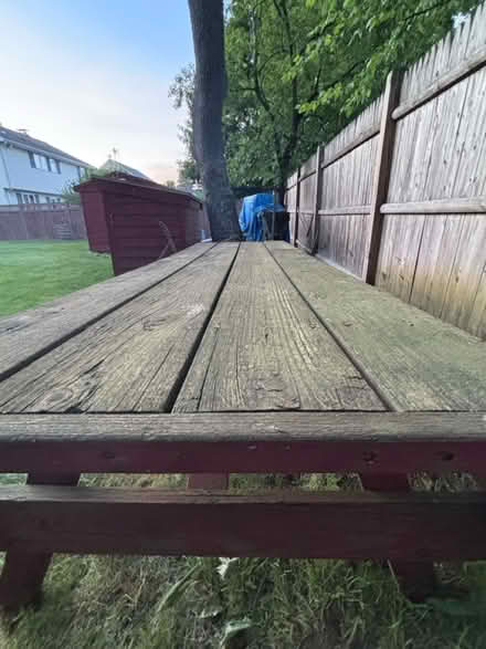 Photo of free Picnic Table (Wakefield) #3