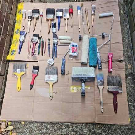 Photo of free Paintbrushes (Burgess Hill Worlds End RH15) #1