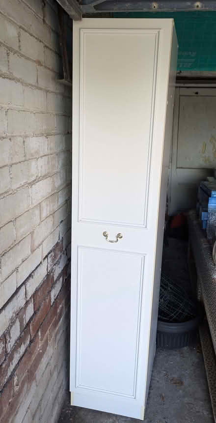 Photo of free White single wardrobe (Bents Green S11) #2