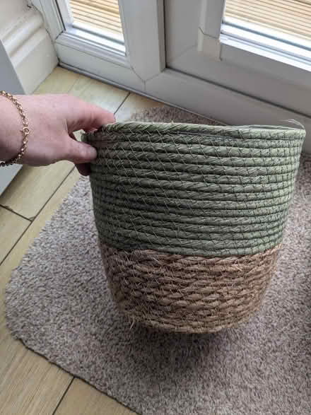 Photo of free Plant pot basket (M32 stretford) #1