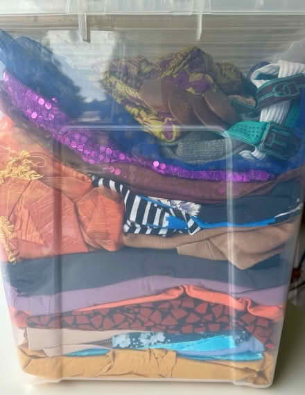 Photo of free 80l container full of fabrics (CT2) #4
