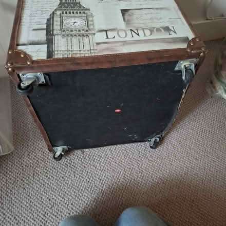 Photo of free Small box with lid on wheels (SE22) #3