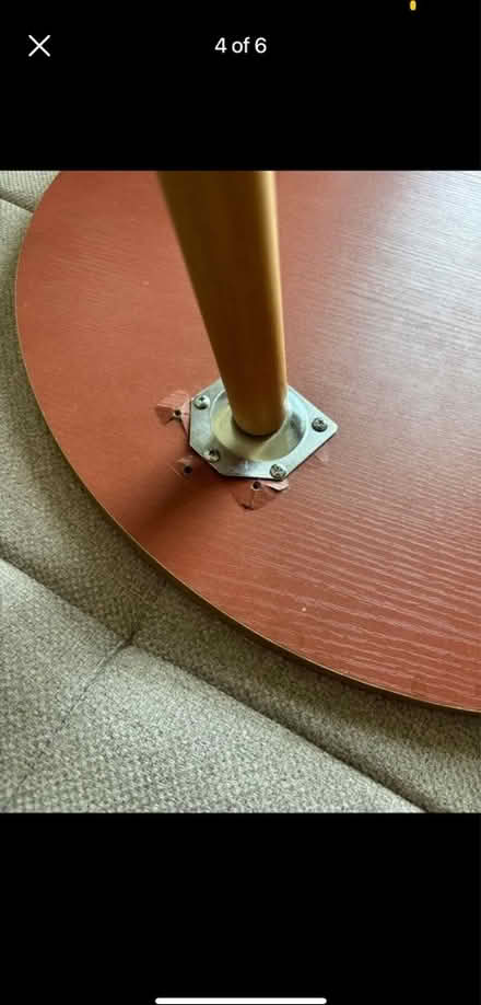 Photo of free Round side table (E17 Walthamstow) #3