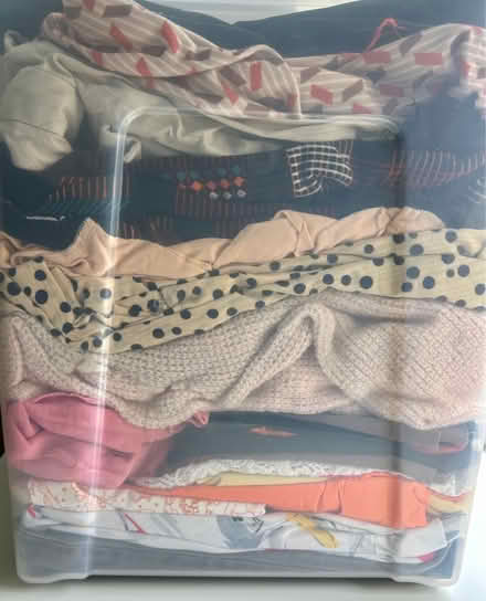 Photo of free 80l container full of fabrics (CT2) #3
