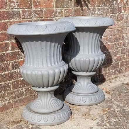 Photo of free 2 garden urn planters (BH6) #1