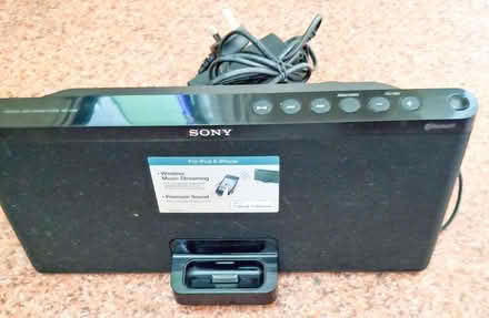 Photo of free Sony Personal Audio Docking System (West Malvern CP WR14) #1