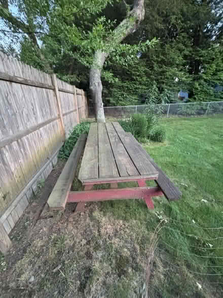 Photo of free Picnic Table (Wakefield) #4