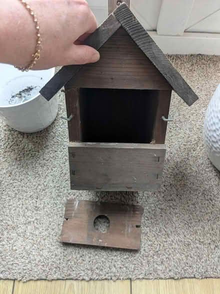 Photo of free Wooden bird box (M32 stretford) #1