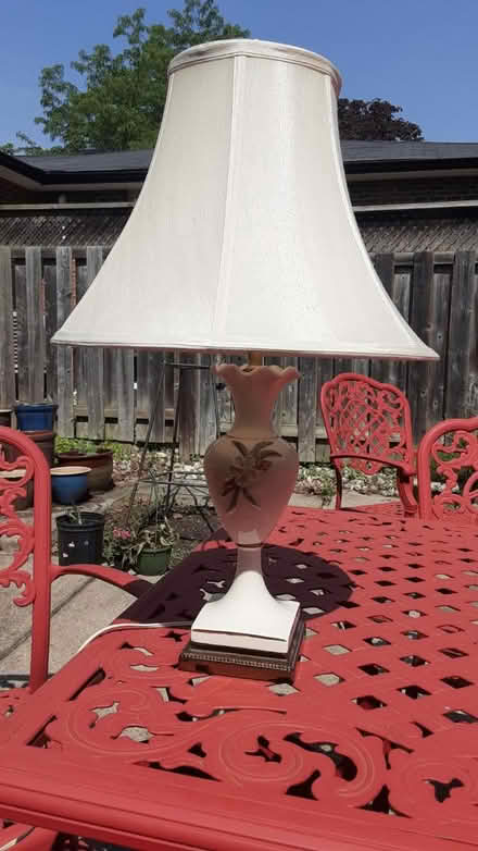 Photo of free Lamp with lampshade (Southdown and Truscott) #1