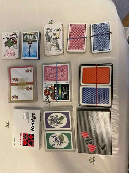 Photo of free 15 packs playing cards (used) (Lindfield RH16) #1