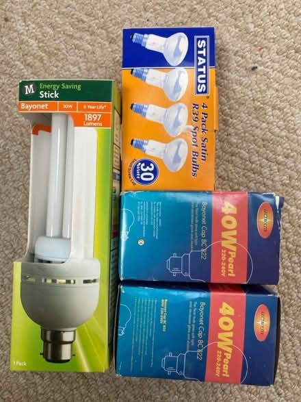 Photo of free Lightbulbs (Blacklands TN34) #1
