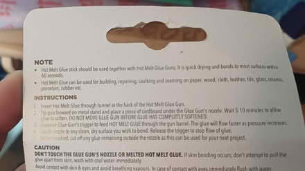 Photo of free Glue sticks (GL4) #3