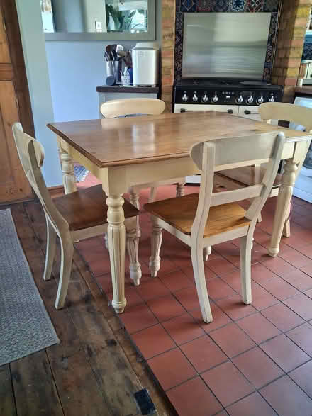 Photo of free Dining Table And 4 Chairs (Ramsgate CT11) #1