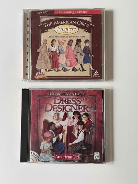 Photo of free 2 American Girl CD-ROMs (West Common AL5) #1