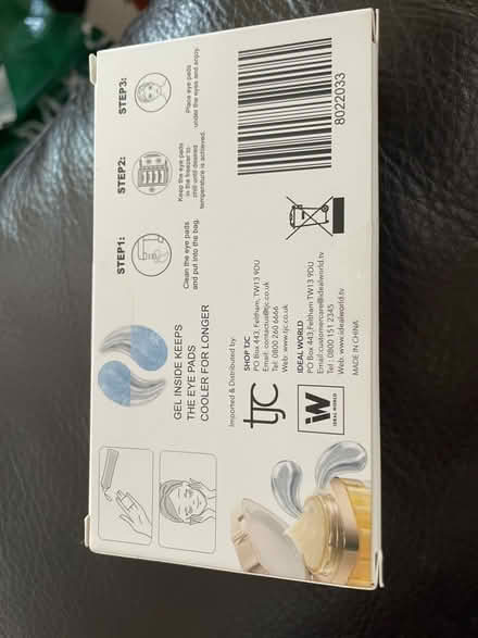 Photo of free Cooling under eye pads - new in box (Surbiton KT6) #2