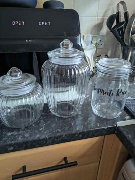 Photo of free Three jars (Wolverhampton WV10 6) #1
