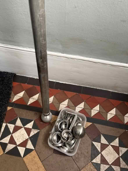 Photo of free Curtain pole with rings (Crouch End N8) #1