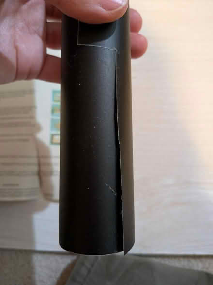 Photo of free Adhesive black vinyl for crafts (Greenlake) #2