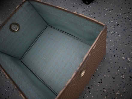 Photo of free Storage tote gold with cloth lining (Cupertino/West San Jose) #3
