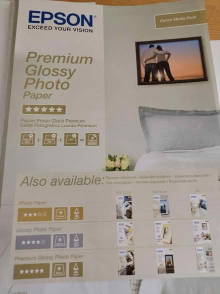 Photo of free Epson Glossy Photo Paper (Banstead, SM7) #1