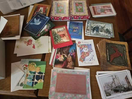 Photo of free Assorted Christmas cards (Downtown Mountain View) #1