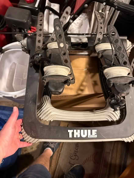 Photo of free Heavy duty Thule double bike rack (By WJHS) #1
