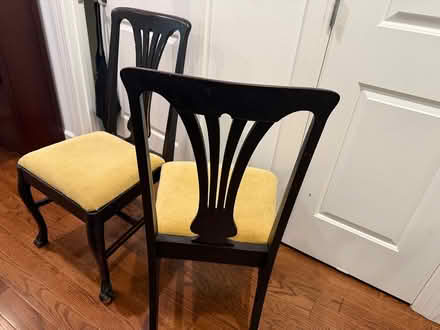 Photo of free Two antique dining chairs (Park View/Columbia Heights) #2