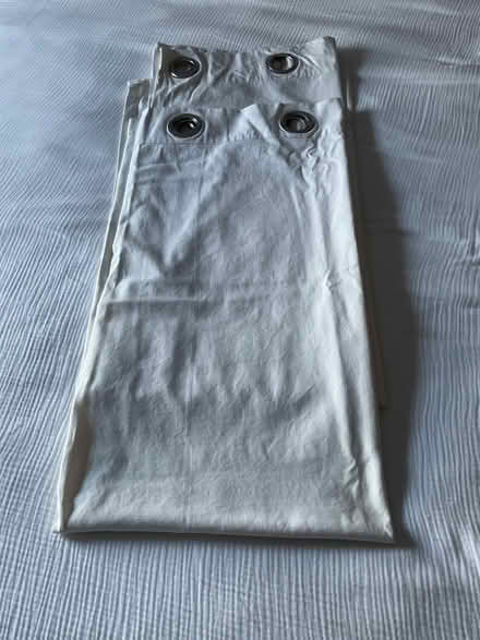 Photo of free Pair of cotton IKEA curtains (Motherby CA11) #1