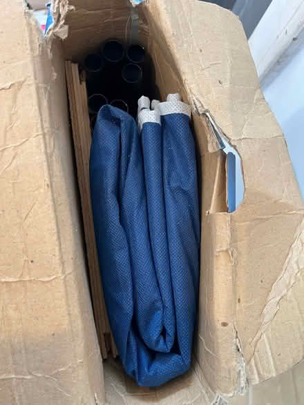 Photo of free Collapsible wardrobe with shelf (Bassingbourn SG8) #2