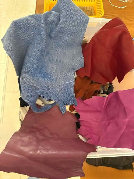 Photo of free Leather offcuts ideal for crafting. (Broadward HR6) #3