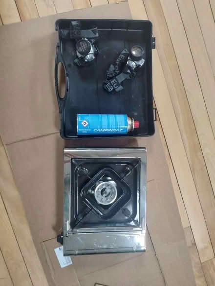 Photo of free Camping stove, gas and headtorches (Halton LA2) #1