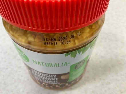 Photo of free Natural Peanut Butter past bb (Dow’s Lake) #2