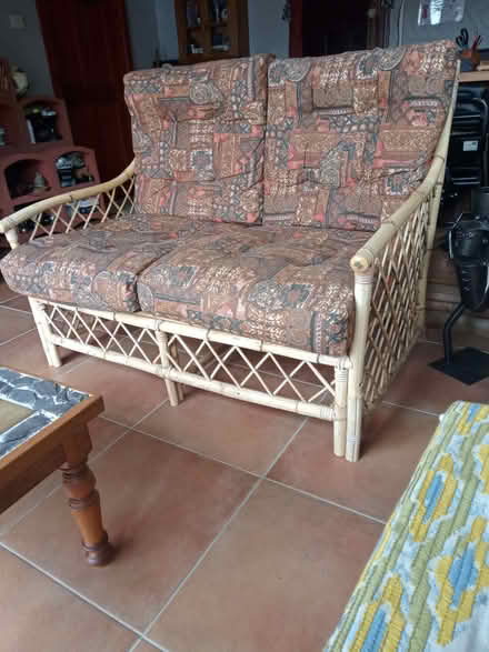 Photo of free Cane MFI Two Seater Sofa (Southport PR8) #1