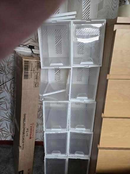 Photo of free White plastic cubes (Lime Gate OL8) #1