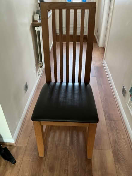 Photo of free Six oak dining chairs (West Oxfordshire OX29) #1