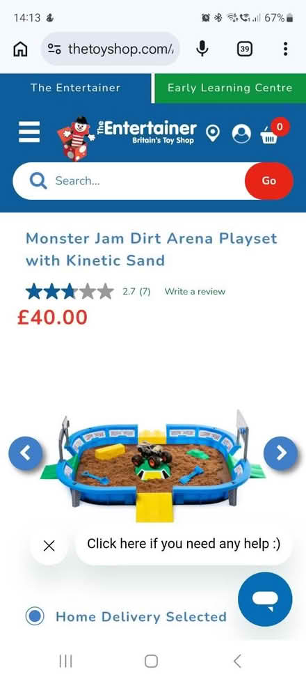 Photo of free Monster jam thunder alley sand set (OX15 bloxham) #2