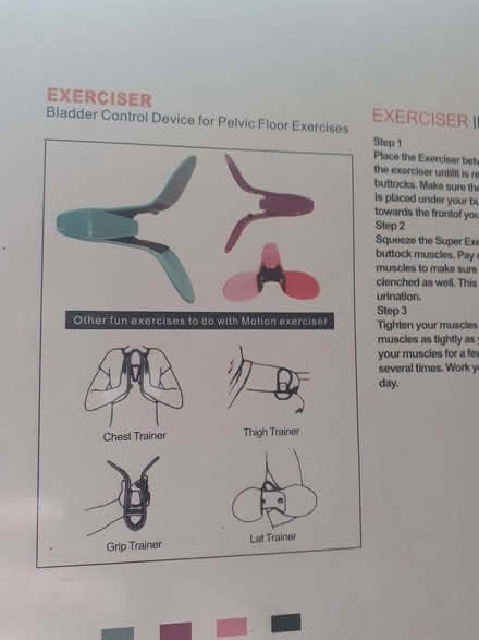 Photo of free Pelvic Floor Exerciser (Bowbridge GL5) #1